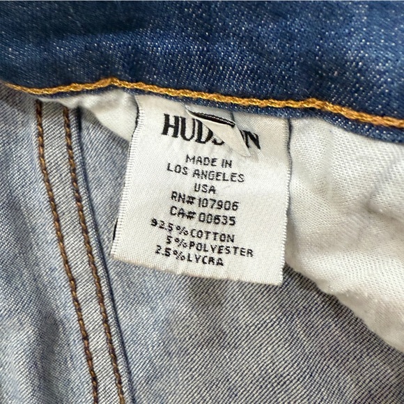 Hudson HARKIN CROP Super skinny cuff Jeans Size 27 - Picture 6 of 6